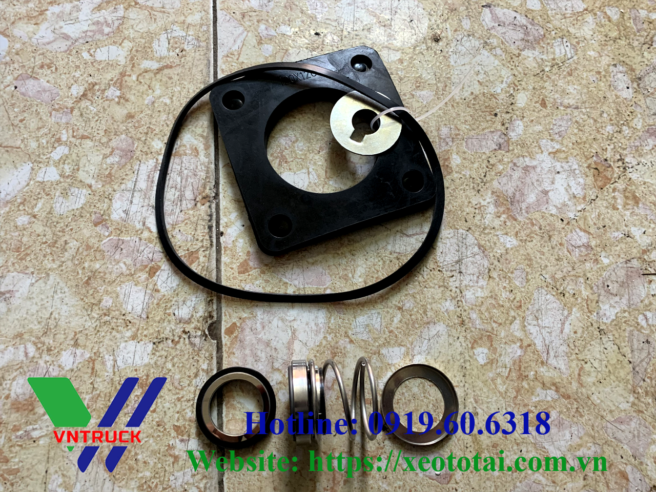 Phớt Bơm Nước 40m3 Xe Tưới Nước Rửa Đường