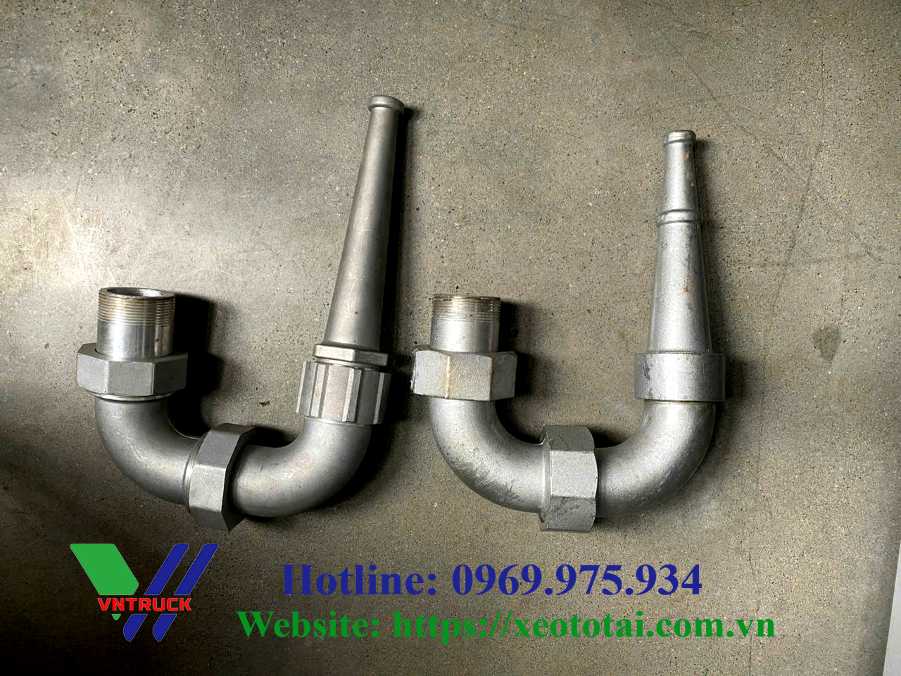 Bép Phun Tròn Chữ C Xe Tưới Nước Rửa Đường