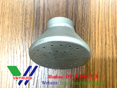 Bép hoa sen xe bồn tưới cây