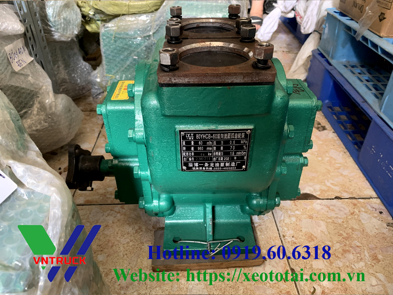 Bơm Xăng Dầu 60m3 Xe Chở Xăng Dầu