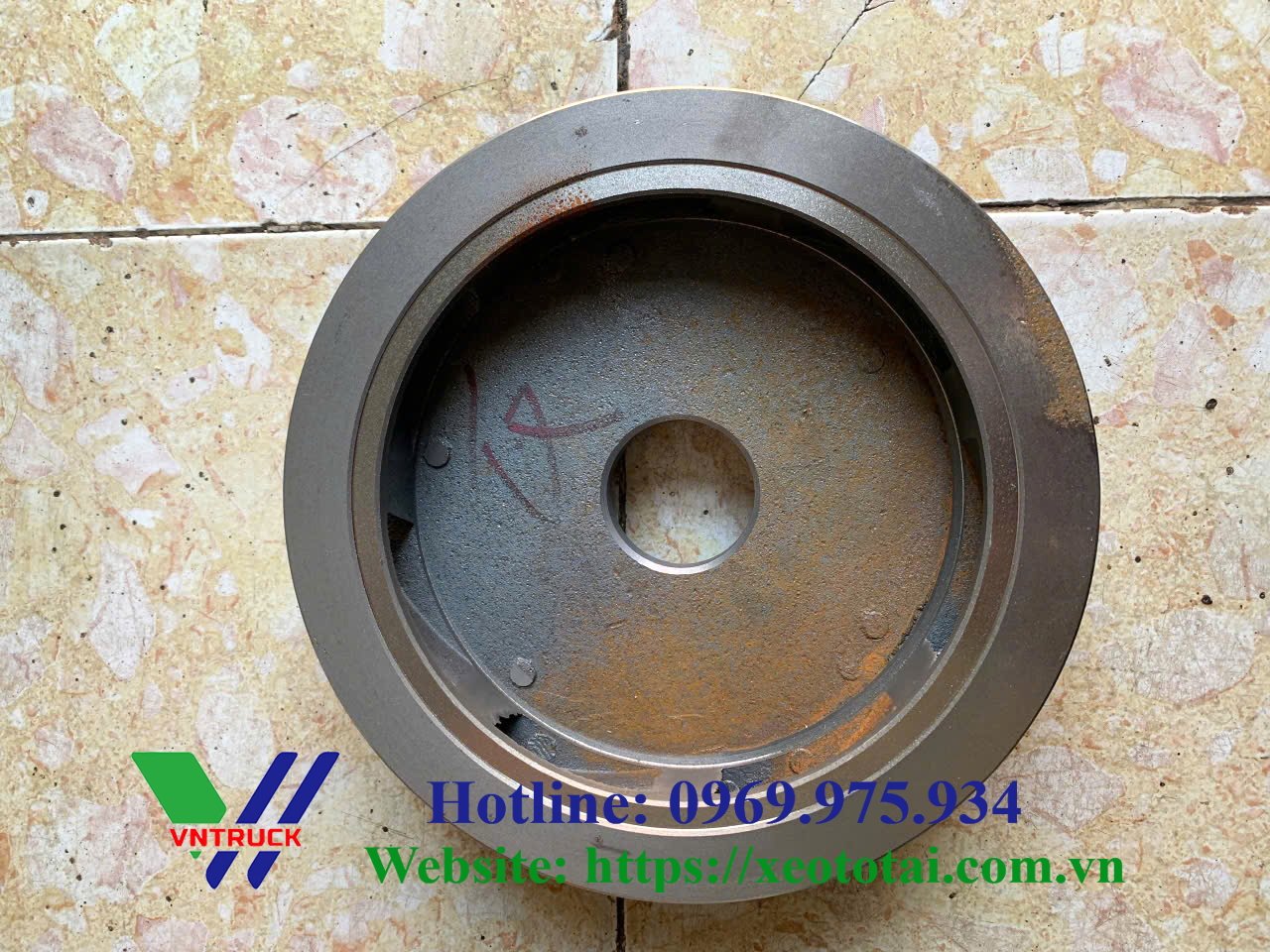 Guồng Bơm Nước 60m3 Xe Phun Nước Rửa Đường