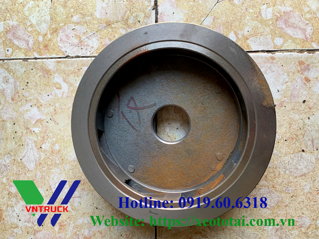 Cánh Quạt To Bơm Nước Xe Tưới Nước Dongfeng