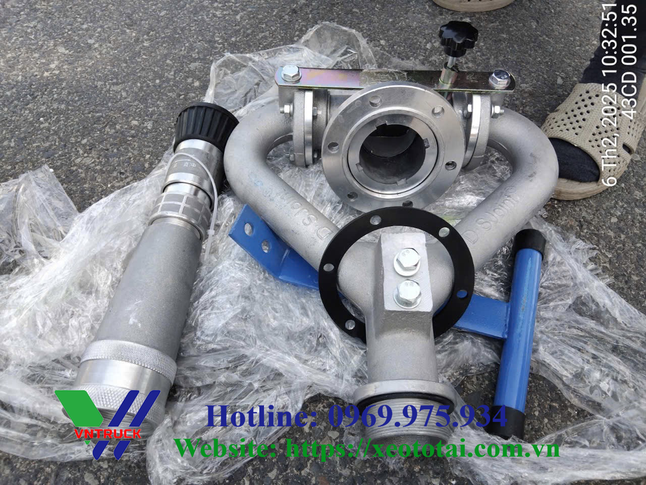 Súng Phun Nước Vòi Rồng Xe Bồn Rửa Đường