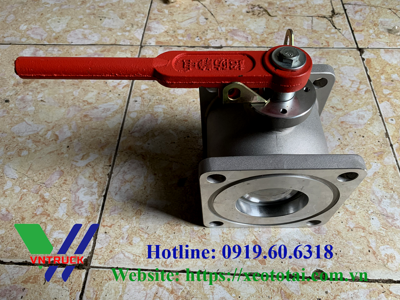 Van 2 Ngả DN80 Xe Chở Xăng Dầu