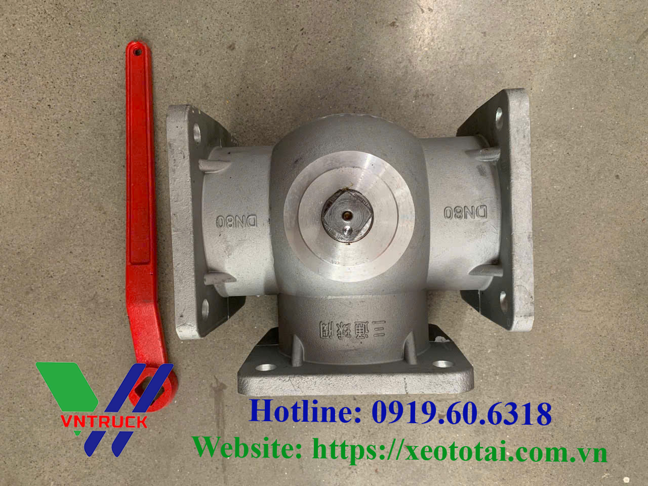 Van 3 Ngả DN65 Xe Bồn Dongfeng