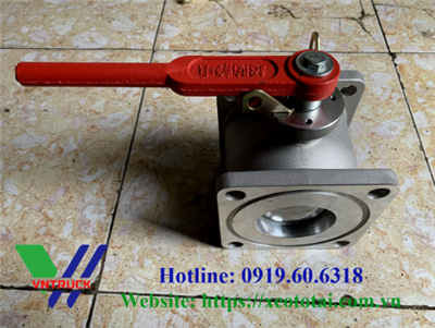 Van 2 Ngả DN80 Xe Xi Téc Xăng Dầu