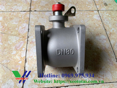 Van 2 Ngả DN80 Xe Xi Téc Xăng Dầu
