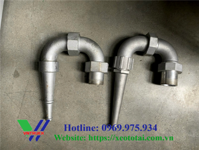 Bép Phun Tròn Chữ C Xe Tưới Nước Rửa Đường