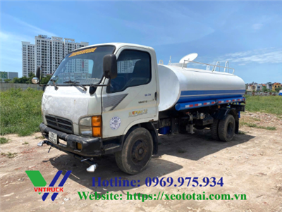 Thanh Lý Xe Tưới Nước Rửa Đường Cũ 5 Khối