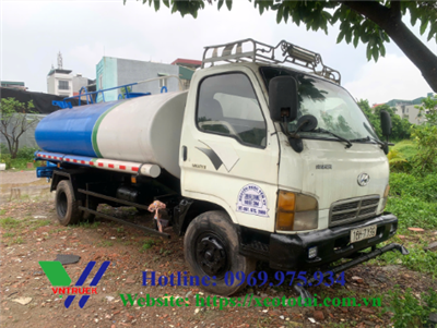Bán Xe Tưới Nước Rửa Đường Cũ 5 Khối Đến 9 Khối