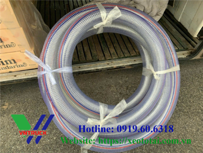 Ống Nhựa Mềm Lõi Thép Xe Tưới Nước Rửa Đường
